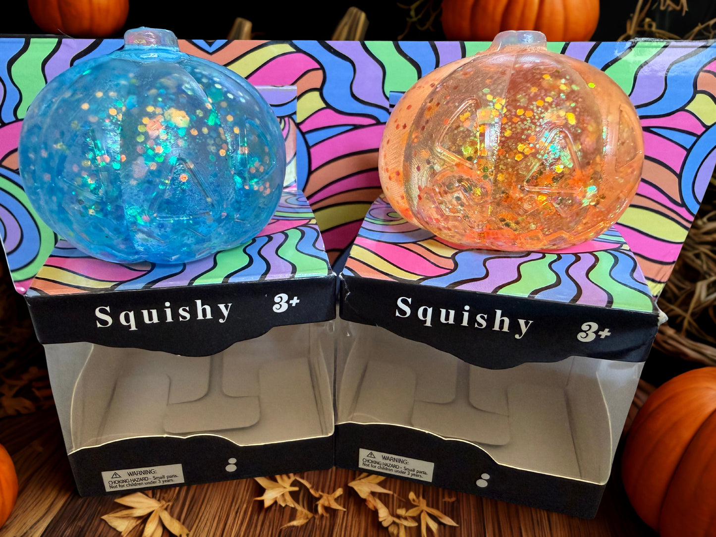Small Sugar Squish Pumpkins
