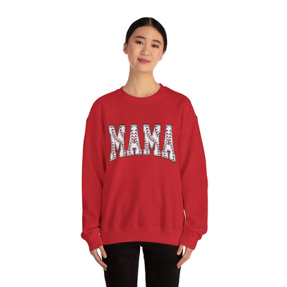 Baseball MAMA Crewneck Sweatshirt