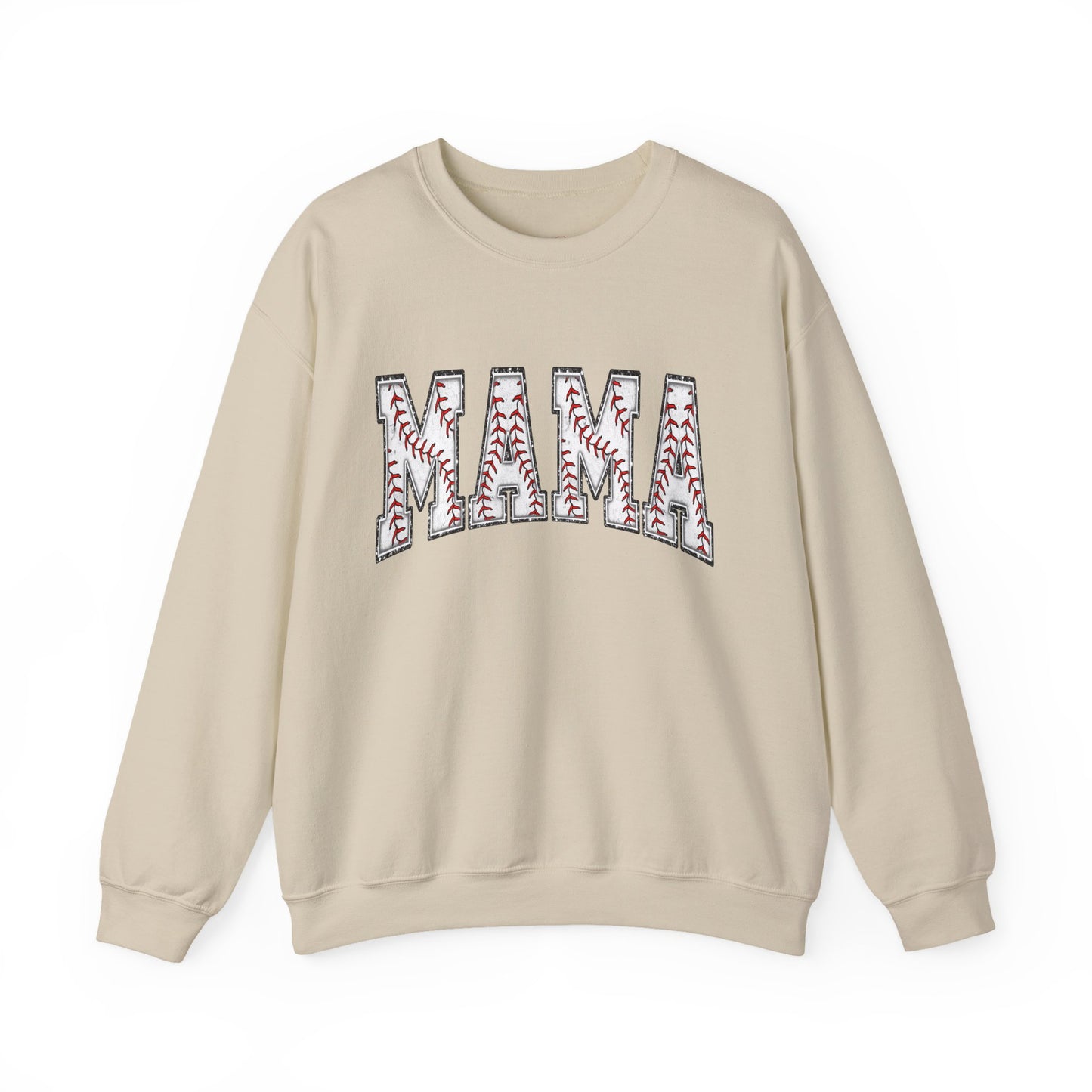 Baseball MAMA Crewneck Sweatshirt