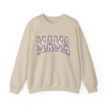Baseball MAMA Crewneck Sweatshirt