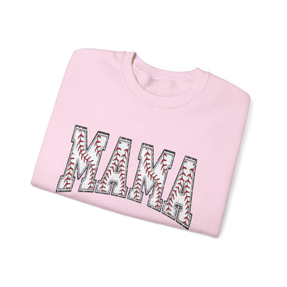 Baseball MAMA Crewneck Sweatshirt