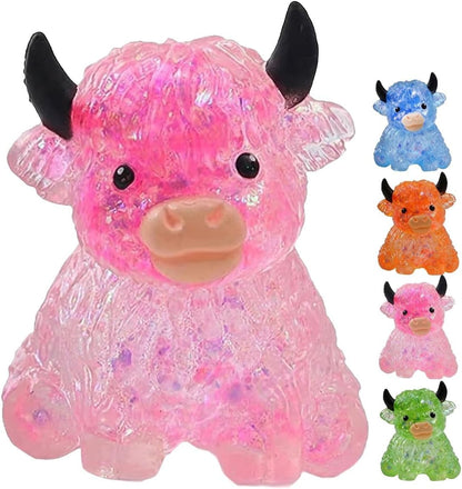 Glitter Highland Cow Squishy's