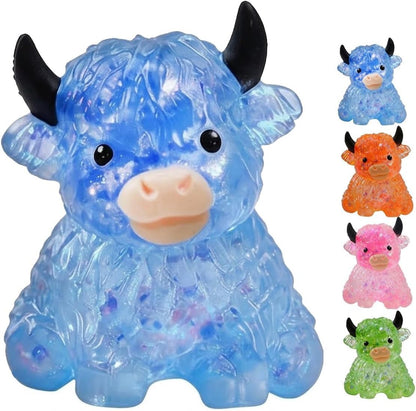 Glitter Highland Cow Squishy's