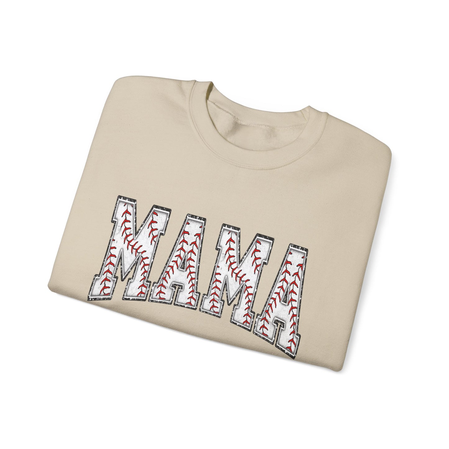 Baseball MAMA Crewneck Sweatshirt