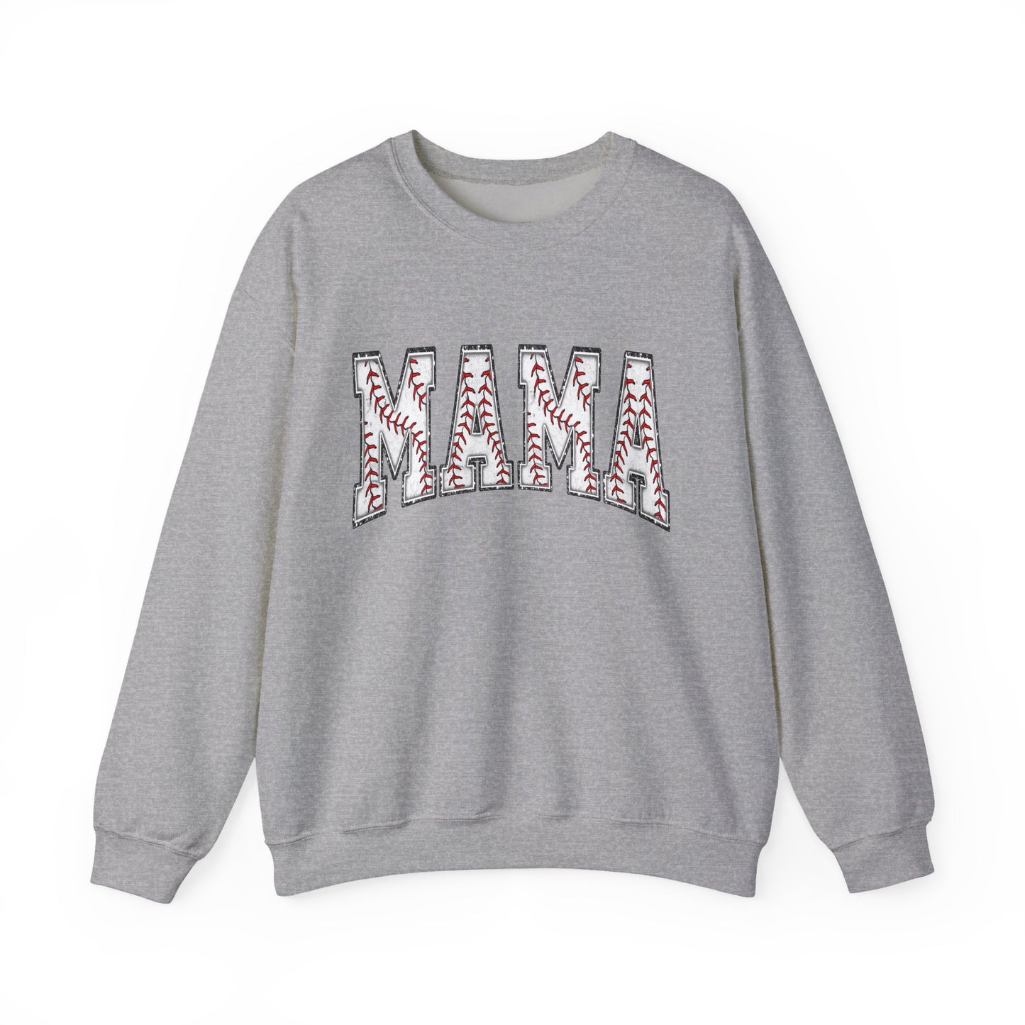 Baseball MAMA Crewneck Sweatshirt